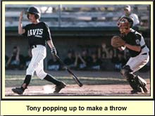catcher preparing to throw